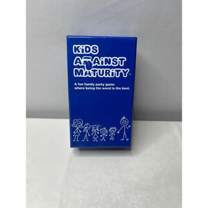 Kids Against Maturity Card Game